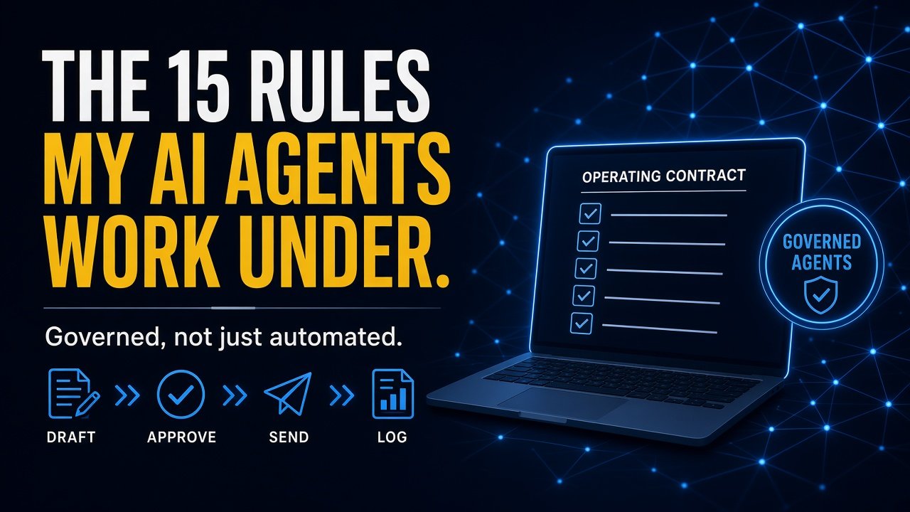 The 15 rules my AI agents work under